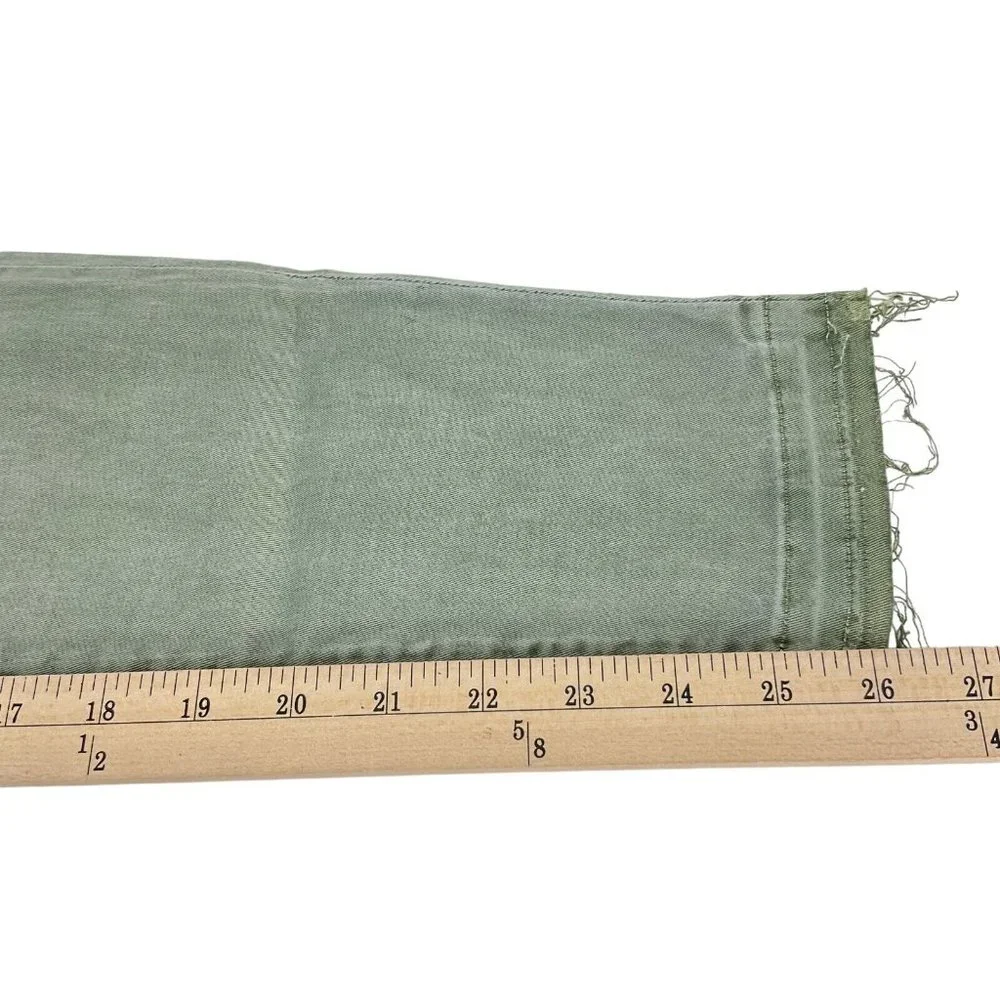 Democracy Los Angeles Jeans Women's 26 Green Luxe Skinny Crop Stretch $84 Nwt - Picture 12 of 13